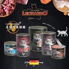 LEONARDO 小李子 家禽主食猫罐400g*4罐