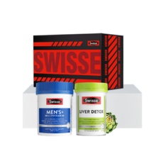 PLUS会员：Swisse 斯维诗 男士健康礼盒（奶蓟草护肝片120片+男士复合维生素120片）