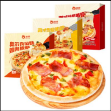 plus会员、需凑单：俏侬 芝士披萨组合540g 3个装 x4件
