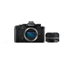 尼康（Nikon）Zf全画幅微单相机  复古机身可触屏 对焦点VR减震 4K超高清视频Vlog 新品 Zf BK CK 40SE 不换饰皮-黑色机身