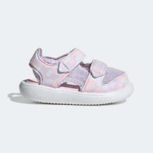 adidas 阿迪达斯 女小童包头凉鞋魔术贴凉鞋