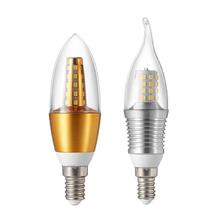 JU XIANG LIGHTING 巨祥灯饰 e14 小螺口银色尖泡 5W（签到红包可用）