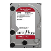 plus：西部数据 NAS硬盘 WD Red Plus 西数红盘Plus 4TB CMR 5400转 256MB SATA 网络存储 私有云常备(WD40EFPX)