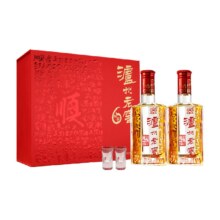 88VIP：泸州老窖 六年窖头曲路路顺礼盒装52度500ml*2瓶浓香型送礼白酒*2件