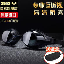 京东PLUS：arena 阿瑞娜 近视泳镜 500度 AGL-4500CNA