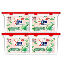 88VIP会员：OMO 奥妙 自然工坊 除菌洗衣凝珠 清新白茶香 50颗*4盒