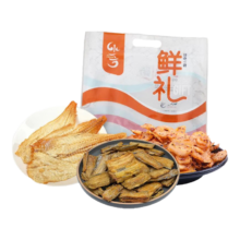 水一方 鳕鱼片礼包 混合口味 150g*3件