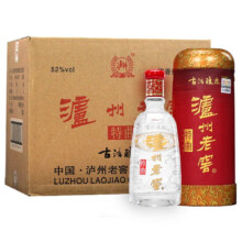 puls会员：泸州老窖 52度浓香型 特曲古法酿造 500ml*6瓶