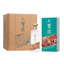 XIJIU 习酒 123干 蓝 酱香型白酒 53度 500mL 4瓶 整箱装