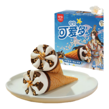可爱多和路雪 天官赐福甜筒香草口味冰淇淋 67g*4支 雪糕 冰激凌