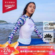 SPEEDO 速比涛 PEEDO 速比涛 闹海系列 女子泳衣 814021H594 白色 S