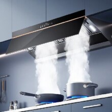 新品预售、PLUS会员：Midea  美的 抽油烟机灶具欧式 烟灶联动套装AK5 PRO+Q230SL-T