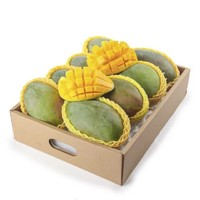 精选四川攀枝花凯特芒果   净重4.5斤 精品果王（单果600g+）