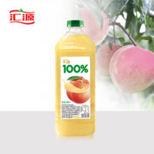plus会员:汇源 100%桃混合果汁 2000ml*1瓶