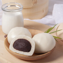 PLUS会员：安井  豆沙包360g（12只/袋）*6件（多款早点可选）