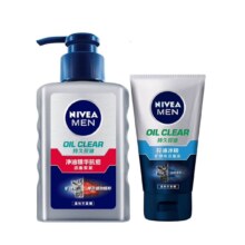 需首单：Nivea 妮维雅 男士洗面奶控油祛痘 150g 赠小样1支