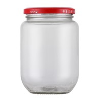 玻璃空罐头 500ml*4个