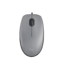 logitech 罗技 M111 轻音家用办公鼠标 笔记本电脑USB鼠标