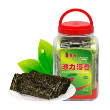 波力海苔片 海苔塑罐 90g （内含约120小包）