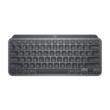 罗技（Logitech）大师系列MX Keys Mini无线蓝牙键盘充电办公ipad键盘Mac 薄膜迷你妙控键盘智能背光type-c双模跨屏 石墨黑