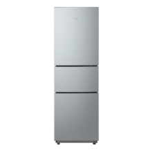 美的(Midea)冰箱213升三门小冰箱小型家用宿舍用节能低音迷你电冰箱冷藏冷冻 MR-223TE 白色