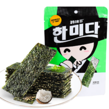 韩味多海苔片椰蓉味30g进口海苔芝麻夹心脆