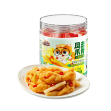 plus会员：三只松鼠 柠檬去骨凤爪 510g 罐装