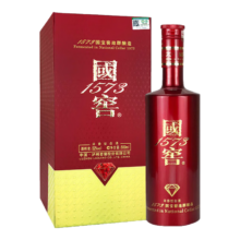京东百亿补贴：国窖1573 国宝红 21年产 52度 浓香型白酒 500ml 单瓶装
