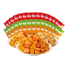 PLUS会员：好巴食 豆干 麻辣+五香+泡椒 混合口味 1200g 大礼包 120包