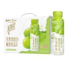 PLUS会员：蒙牛 真果粒牛奶饮品饮料 茉莉风味+青提果粒 230g*10瓶