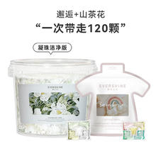 EVERSHINE 晴天大白山茶花洗衣凝珠 120颗-洁净+邂逅