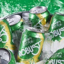 乐百氏 霸气 无糖苏打气泡水 330mL*24罐