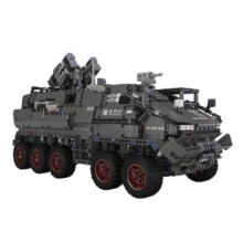 ONEBOT运兵车2拼插积木流浪巨大型仿真地球车模拼装模型男生礼物