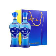 88VIP会员：YANGHE 洋河 海之蓝 蓝色经典 42%vol 浓香型白酒 375ml*2瓶