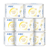 ABC 瞬吸云棉日用卫生巾组合套装8包64片+赠安睡裤2条