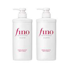 Fino 芬浓 透润美容液洗发露550ml*2水润亮泽滋养去屑日本进口洗发水