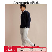 Abercrombie & Fitch 美式复古保暖抓绒运动裤 330630-1
