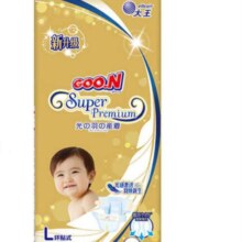 plus会员、京东百亿补贴:大王（GOO.N）光羽纸尿裤 纸尿裤 L36片（9-14kg）