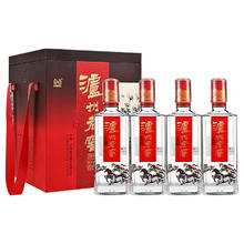 XIJIU 习酒 52度浓香型白酒 臻传 500mL*4瓶