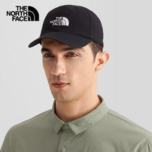 THE NORTH FACE 北面 帽子23秋冬新款鸭舌帽男女通用款户外舒适透气遮阳帽5FXL JK3/黑色 均码