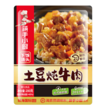 PLUS会员！海底捞 土豆炖牛肉下饭浇头200g