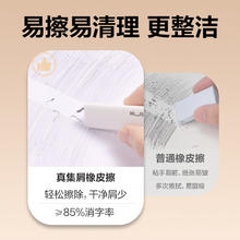 NUSIGN 纽赛 真集屑三角橡皮擦 6块装