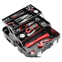 DELIXI 德力西 工具箱工业级家用套装多功能五金美术盒电工多层折叠收纳箱
