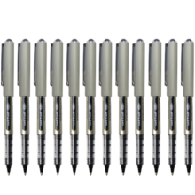 【全网低价】三菱（uni）直液式中性笔UB-157耐水子弹头走珠笔 黑色0.7MM 12支装
