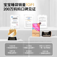 88VIP会员：贝肽斯 婴儿睡袋春夏季薄款纱布宝宝分腿睡袋儿童防踢被