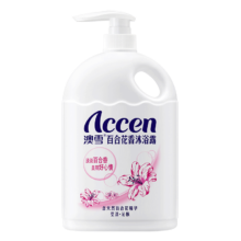 plus会员、需凑单：澳雪（accen）百合花香沐浴露 900g沐浴乳