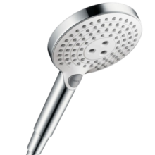 汉斯格雅（Hansgrohe） 花洒喷头手持淋浴单头多功能莲蓬头 原装进口飞雨Select变速 26531407-白色