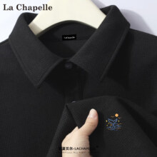 PLUS会员：La Chapelle 拉夏贝尔 男士短袖POLO衫*2件