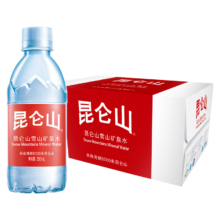 再降价、plus会员、需首购:昆仑山 饮用天然弱碱性 矿泉水 350ml*24瓶＊4件