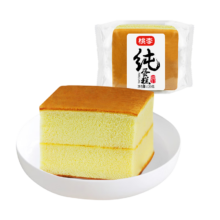 桃李 面包 纯蛋糕600g 120g*5袋